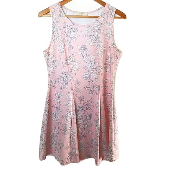 Modcloth Dresses & Skirts - ModCloth Pink Floral Cocktail Dress Size Large